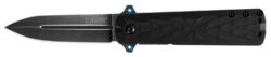 Kershaw 3960 Barstow  3" Folding Spear Point Plain Black Oxide Blackwash 8Cr13MoV SS Blade Black Glass-Filled Nylon Handle Includes Pocket Clip