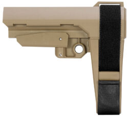 SB Tactical SBA3X02SB SBA3 X Flat Dark Earth Adjustable Synthetic AR-Platform