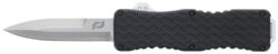 Schrade 1135967 Uproar  D/A OTF Bayonet Plain Satin D2 Steel Blade 4.25" Aluminum Handle