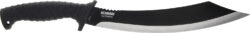 Schrade 1182527 Decimate Parang  11.75" Fixed Parang Plain Black Black Oxide 3Cr13 Steel Blade 6.75" Black Rubber Overmold Handle Includes Sheath