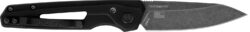 Kershaw 7550 Launch 11 Automatic 2.75" Folding Drop Point Plain Black Oxide Blackwash CPM 154 SS Blade, Black Anodized Aluminum Handle, Includes Pocket Clip