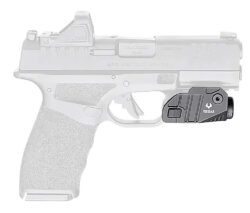 Viridian 9300048 CTL Custom for Springfield Hellcat Pro  Black Anodized 525 Lumens White LED