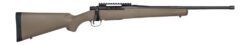 Mossberg 28252 Patriot Predator 450 Bushmaster 4+1 20" Matte Blued Fluted Threaded Barrel, Receiver w/ Picatinny Rail, Flat Dark Earth Fixed Synthetic Stock