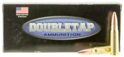 DoubleTap Ammunition 739123X Tactical Rifle 7.62x39mm 123gr DT Lead Free 20 Per Box/50 Case
