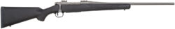 Mossberg 28009 Patriot  Full Size 270 Win 5+1 22" Stainless Cerakote Fluted Barrel, Stainless Cerakote Receiver Drilled & Tapped, Black Fixed Synthetic Stock, Right Hand