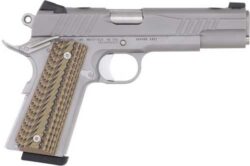 SAVAGE 1911 45ACP 5" S/S - ADJ REAR SIGHT 8RD G10 GRIP