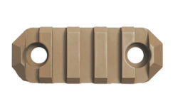 GROVTEC RAIL MLOK 5 SLOT 2.2" COY