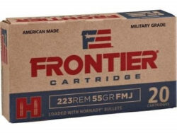 Hornady 300 AAC Blackout Ammunition Frontier FR400 125 Grain Full Metal Jacket 20 Rounds