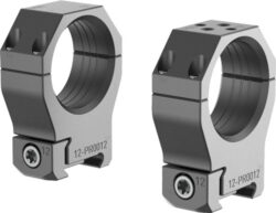 AUDERE SCOPE RINGS PSR 34MM - HIGH BLACK