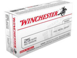 Winchester 25 Auto Q4203 50 gr FMJ 50 rounds