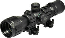 UTG BUGBUSTER 3-9X32 1" RGB - MIL-DOT W/QD RINGS BLACK