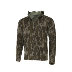 Muddy DV8 Quest Midweight Quarter Zip Hoodie Mossy Oak Bottomland L