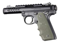 Ruger 22/45 MKIV Rubber Grip with Finger Grooves OD Green