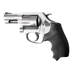 Hogue Overmolded Rubber Bantam Grip Closed Backstrap S&W Round Butt J-Frame Revolvers Black